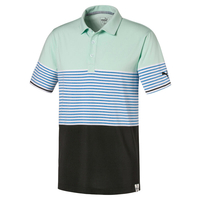 PUMA Golf Taylor Polo Shirt,  Male,  Large,  Mist green