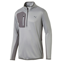 PUMA Golf Tech 1/4 Zip Jacket,  Male,  Xl,  Quarry