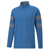 PUMA Golf Torreyana 1/4 Zip Midlayer,  Male,  Medium,  Star sapphire/quiet shade