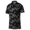 PUMA Golf Union Camo Polo Shirt,  Male,  Iron Gate,  Large