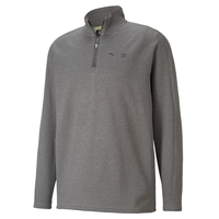 PUMA Golf x First Mile Flash 1/4 Zip Midlayer,  Male,  Xxl,  Quiet shade heather