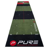 Pure 2 Improve 3.0 Putting Mat,  Male,  3,  Black/green