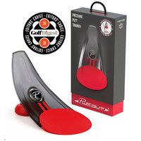 PuttOUT Pressure Putt Training Aid,  Male,  Power red