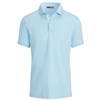 Ralph Lauren RLX Airflow Polo Shirt,  Male,  Powder Blue,  XL