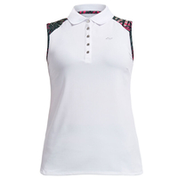 Röhnisch Ladies Element Sleeveless Polo Shirt,  Female,  Palm Fuchsia,  XL