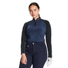 Röhnisch Ladies Heat Half-Zip Windtop,  Female,  10,  Navy blue