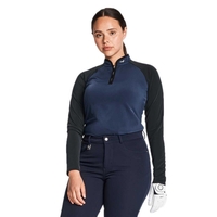 Röhnisch Ladies Heat Half-Zip Windtop,  Female,  12,  Navy blue