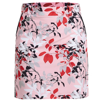 Röhnisch Ladies Kia Skort,  Female,  8,  Pink leaves
