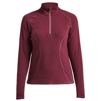 Röhnisch Ladies Micro Fleece Windtop,  Female,  Xl,  Burgundy