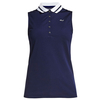 Röhnisch Ladies Pim Sleeveless Polo Shirt,  Female,  Medium,  Night indigo