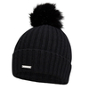 Röhnisch Ladies Pompom Beanie,  Female,  Black,  One Size