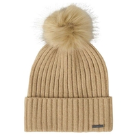 Röhnisch Ladies Pompom Beanie,  Female,  Tannin,  One Size