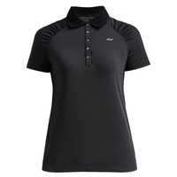 Röhnisch Ladies Pulse Polo Shirt,  Female,  Black,  Medium