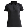 Röhnisch Ladies Pulse Polo Shirt,  Female,  Black,  Small