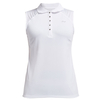 Röhnisch Ladies Pulse Sleeveless Polo Shirt,  Female,  Xl,  White