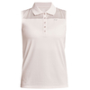 Röhnisch Miko Sleeveless Ladies Polo Shirt,  Female,  Small,  Pink clouds
