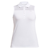Röhnisch Miko Sleeveless Ladies Polo Shirt,  Female,  White,  Large