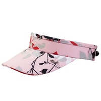 Röhnisch Sun Visor,  Female,  One size,  Pink leaves
