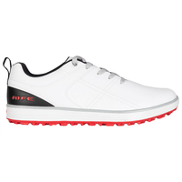 Rife RF-01 Pro-Approach Spikeless Shoes,  Male,  8,  White/black/red,  Regular