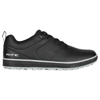 Rife RF-01 Pro-Approach Spikeless Shoes,  Male,  9,  Black/white,  Regular