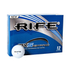Rife RX5 Distance 12 Golf Balls,  Male,  White