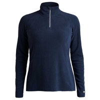 Rohnisch Micro Fleece Ladies Midlayer,  Female,  8,  Navy/zebra