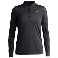 Rohnisch Miko Fashion Ladies Polo,  Female,  Black,  14