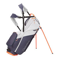 TaylorMade FlexTech Lite Stand Bag,  Male,  Silver/orange