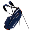 TaylorMade FlexTech Waterproof Stand Bag,  Male,  Navy/White/Red