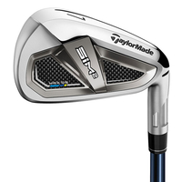 TaylorMade Ladies SIM2 MAX OS Graphite Irons,  Female,  Lady flex,  Right hand,  6-sw (6 irons),  Graphite