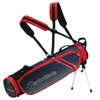 TaylorMade Quiver Carry Bag,  Male,  Navy/red/white