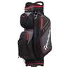 TaylorMade Select Plus Cart Bag,  Male,  Black red