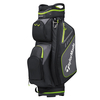 TaylorMade Select Plus Cart Bag,  Male,  Black/lime