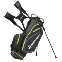 TaylorMade Select Plus Stand Bag,  Male,  Black/lime