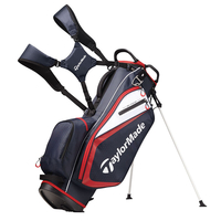 TaylorMade Select Plus Stand Bag,  Male,  Navy/white/red