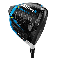 TaylorMade SIM 2 Driver,  Male,  Stiff,  Right hand,  9°,  Project x hzrdus smoke blk 70