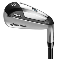 TaylorMade SIM DHy Graphite Utility,  Male,  Stiff,  Right hand,  22°,  Graphite