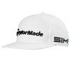 TaylorMade Tour Flat Bill Cap,  Male,  One size,  White