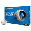 TaylorMade TP5 12 Golf Balls 2021,  Male,  White