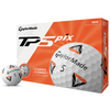 TaylorMade TP5 pix 2.0 12 Golf Balls,  Male,  White