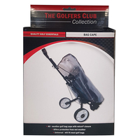 The Golfers Club Clear Bag Cape,  Male,  Full rain cover,  One size,  Clear