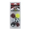 The Golfers Club Novelty Sport 6 Golf Balls,  Male,  Assorted