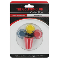 The Golfers Club Winter Tees 4 Pack,  Male,  Assorted
