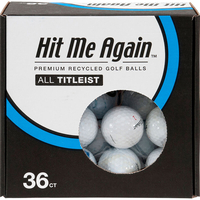 Titleist Challenge Golf Recycled 36 Golf Balls,  Male,  White
