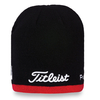 Titleist Merino Performance Beanie,  Male,  Black Red,  One Size