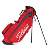Titleist Players 4 Stand Bag,  Male,  Graphite red