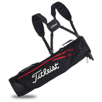 Titleist Premium Carry Bag,  Male,  Black Red