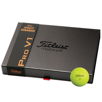 Titleist Pro V1 Loyalty Rewarded 48 Golf Ball Pack,  Male,  Yellow