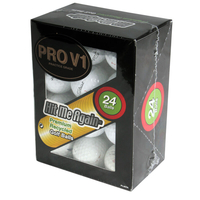 Titleist Pro V1 Practice 24 Golf Balls,  Male,  White