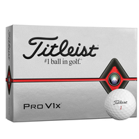 Titleist Pro V1x 12 Golf Balls 2019,  Male,  White